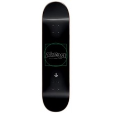 Tabla Skate Almost Greener Super Sap Negra 8.5''